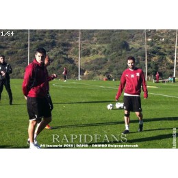 <<->> APASA pentru FOTO la dimensiunea mare <<->> 2013.01.24 RAPID - Dnipro 001